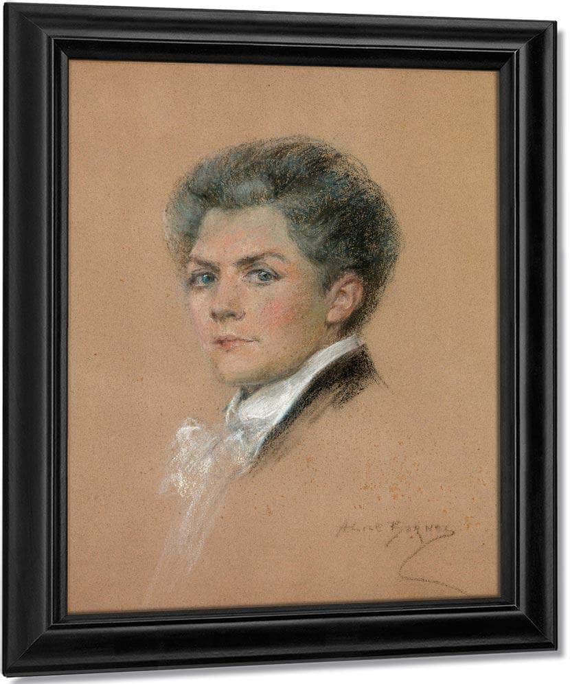 Marie Huet The Painter By Alice Pike Barney Fine Art Print