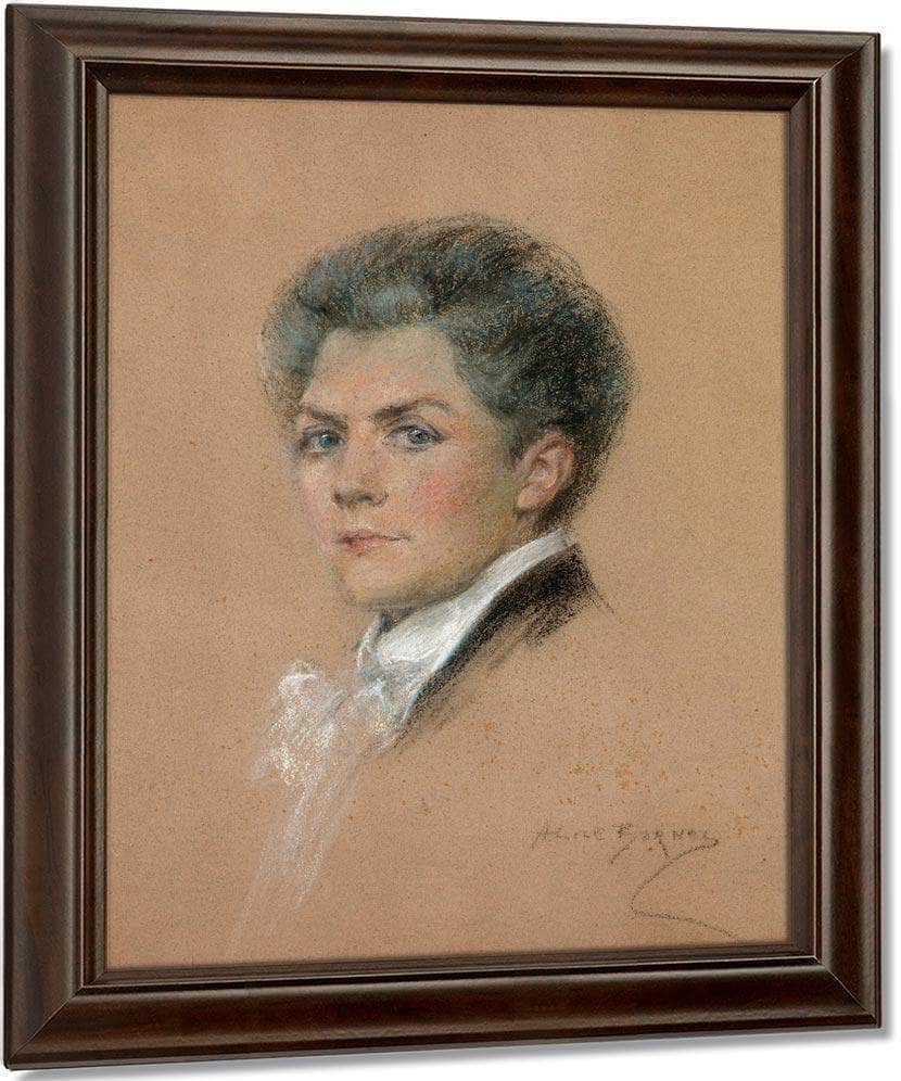 Marie Huet The Painter By Alice Pike Barney Fine Art Print