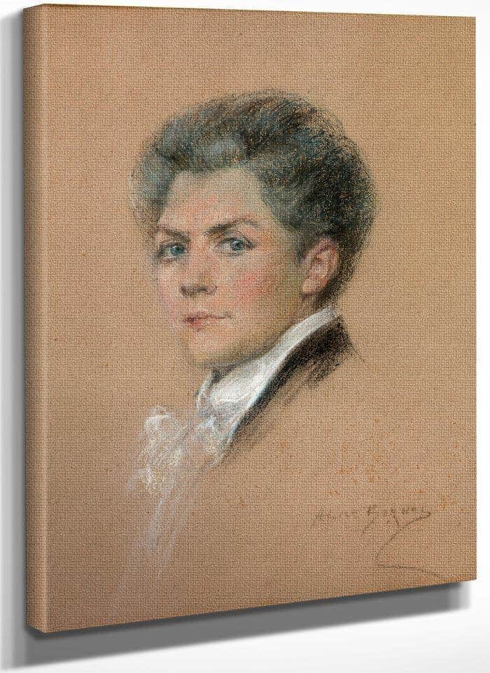 Marie Huet The Painter By Alice Pike Barney Fine Art Print