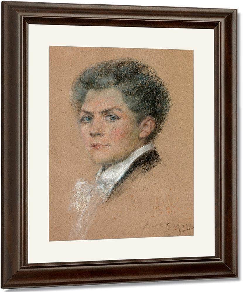 Marie Huet The Painter By Alice Pike Barney Fine Art Print