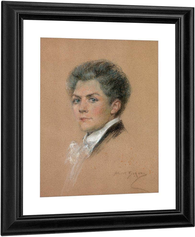 Marie Huet The Painter By Alice Pike Barney Fine Art Print