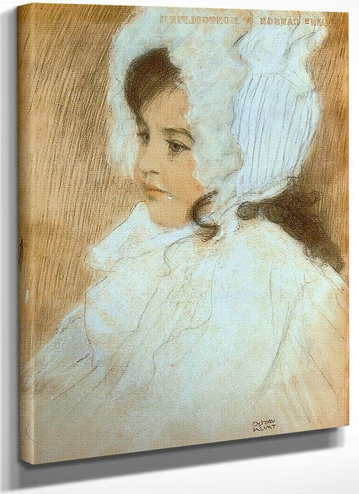 Marie Moll, 1902 03 By Gustav Klimt Fine Art Print