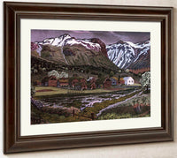 Marigold Night (Also Known As Soleienatt) By Nicolai Astrup Fine Art Print