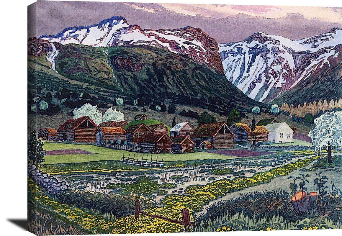 Marigold Night Nicolai Astrup Reproduction Fine Art Print