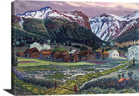 Marigold Night Nicolai Astrup Reproduction Fine Art Print