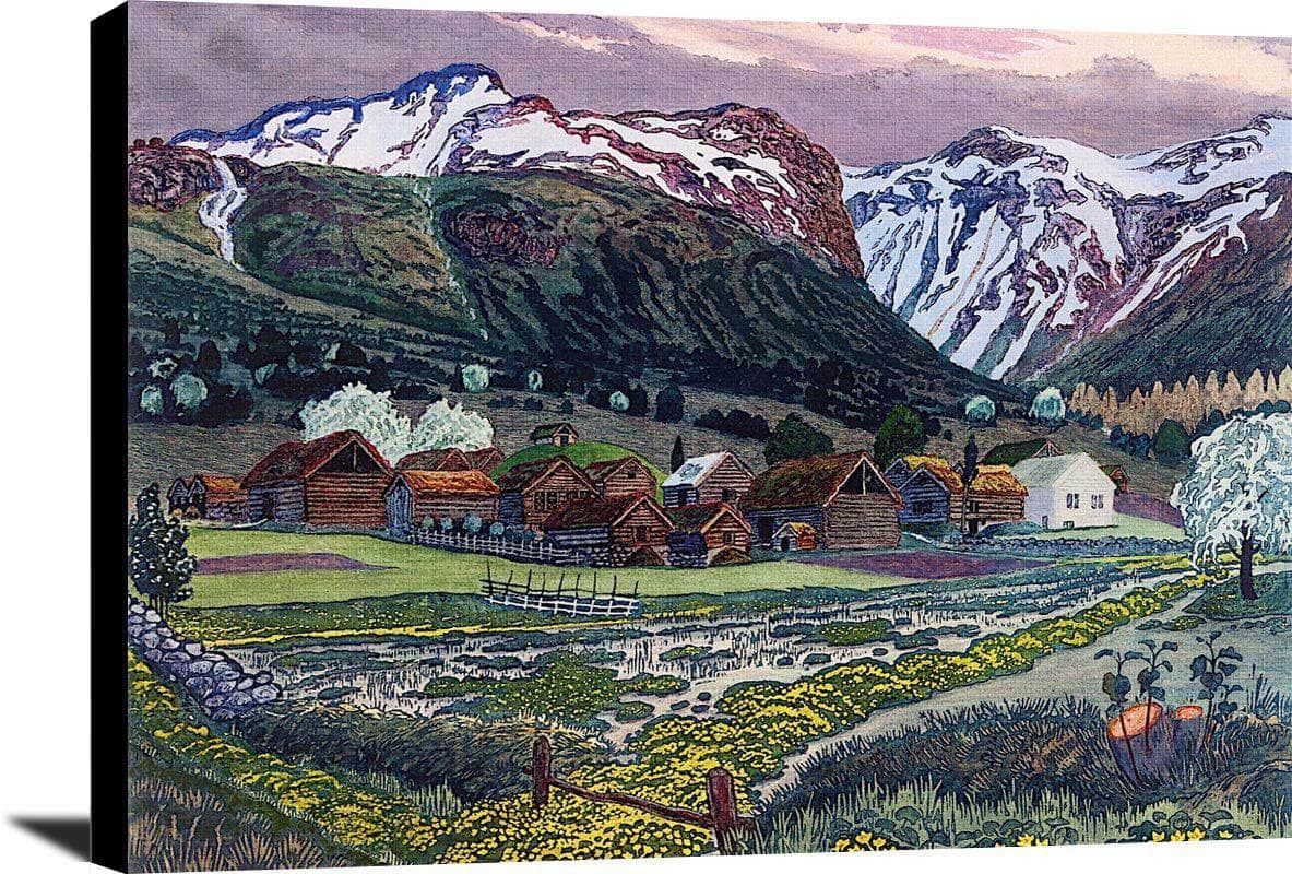 Marigold Night Nicolai Astrup Reproduction Fine Art Print