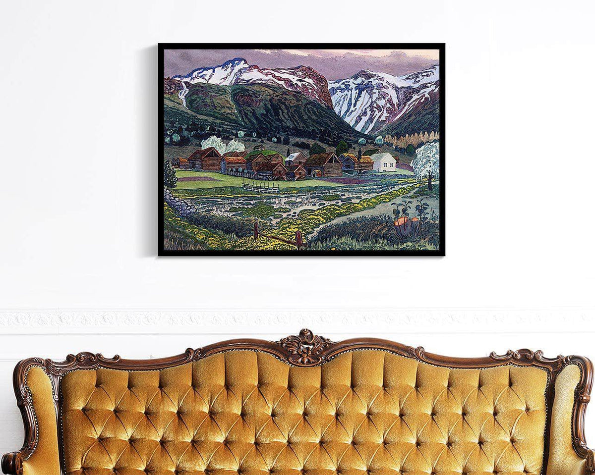 Marigold Night Nicolai Astrup Reproduction Fine Art Print