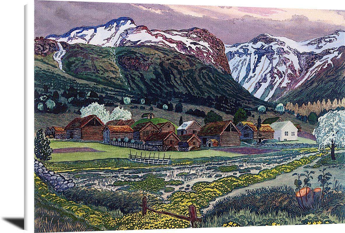 Marigold Night Nicolai Astrup Reproduction Fine Art Print