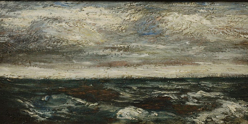 Marine (1907 By Albert Pinkham Ryder Fine Art Print