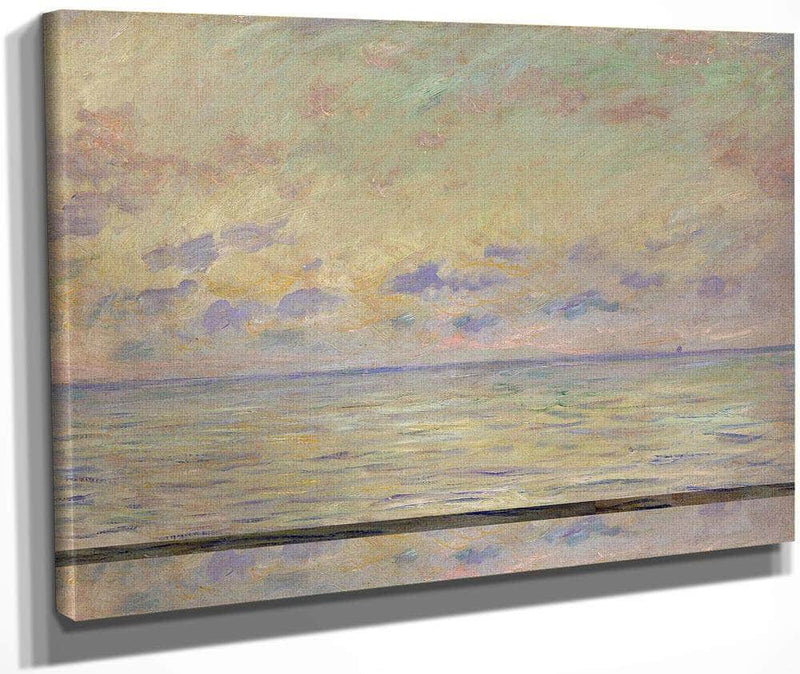 Marine At Etretat By Monet Claude Fine Art Print