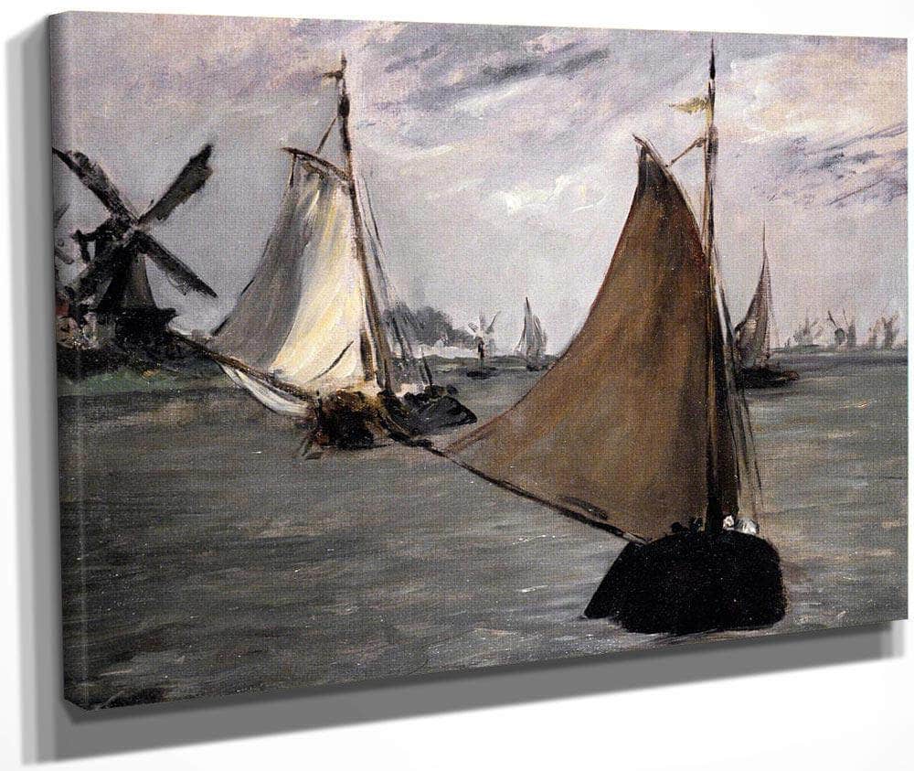 Marine In Holland By  Manet Edouard Fine Art Print
