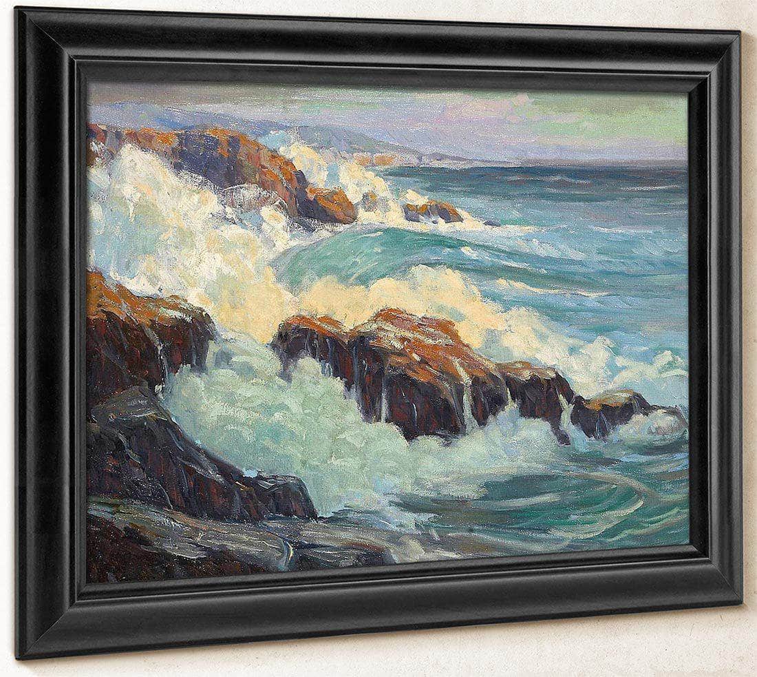 Marine, Laguna By Edgar Payne1 Fine Art Print