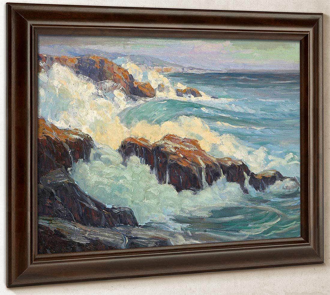 Marine, Laguna By Edgar Payne1 Fine Art Print