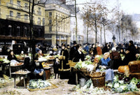 Market Day Painting Victor Gabriel Gilbert Canvas Art Fine Art Print