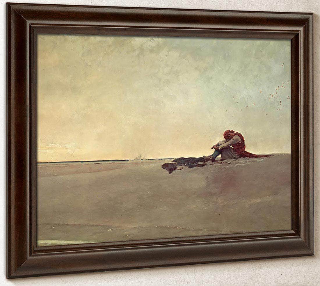 Marooned By Howard Pyle Fine Art Print