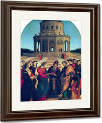 Marriage Of The Virgin By Raphael Fine Art Print