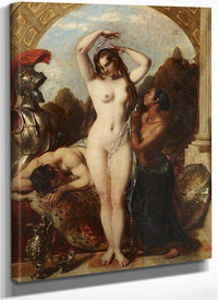 Mars, Venus And An Attendant By William Etty Fine Art Print