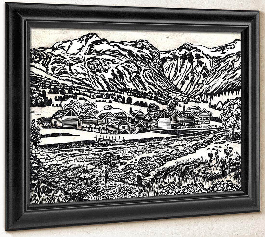 Marsh Marigold Night 1 By Nicolai Astrup Fine Art Print