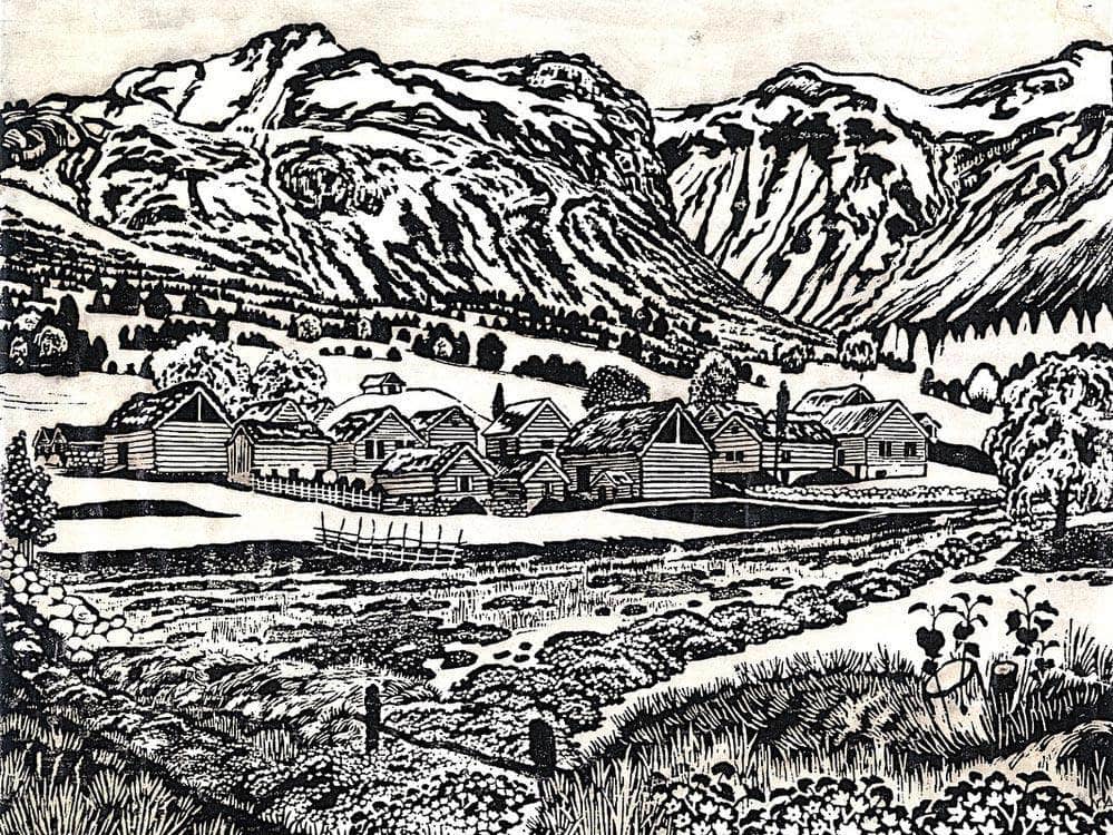 Marsh Marigold Night 1 By Nicolai Astrup Fine Art Print