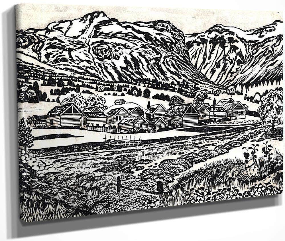 Marsh Marigold Night 1 By Nicolai Astrup Fine Art Print