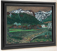 Marsh Marigold Night 2 By Nicolai Astrup Fine Art Print