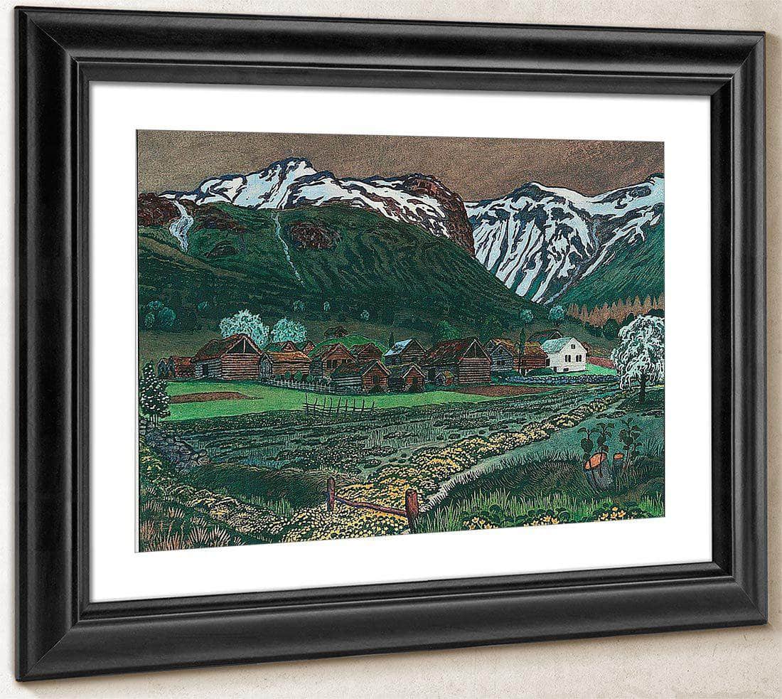 Marsh Marigold Night 2 By Nicolai Astrup Fine Art Print