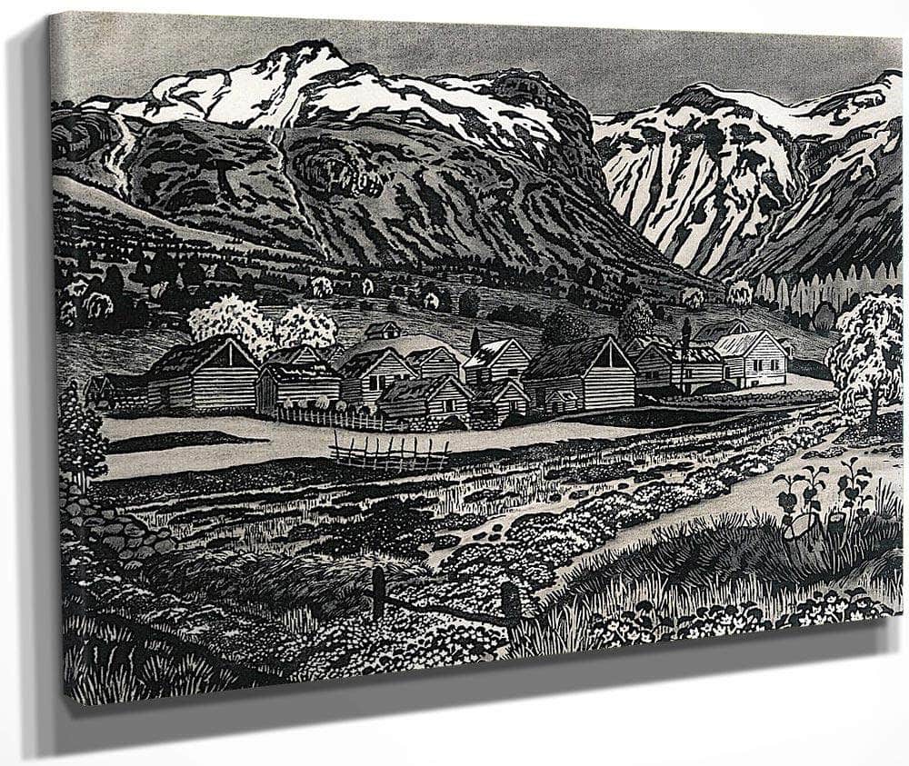 Marsh Marigold Night 3 By Nicolai Astrup Fine Art Print