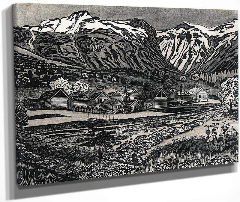 Marsh Marigold Night 3 By Nicolai Astrup Fine Art Print