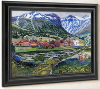 Marsh Marigold Night By Nicolai Astrup Fine Art Print