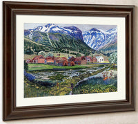 Marsh Marigold Night By Nicolai Astrup Fine Art Print