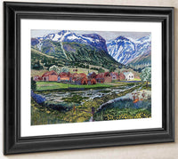 Marsh Marigold Night By Nicolai Astrup Fine Art Print