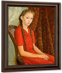 Martha At Thirteen By Pierre Daura Fine Art Print