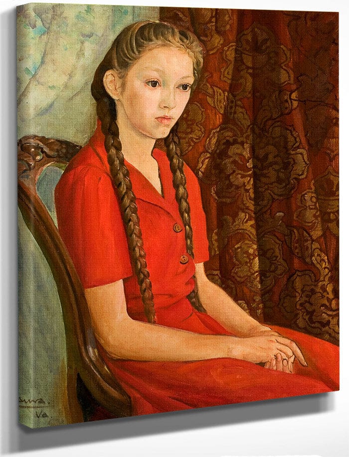 Martha At Thirteen By Pierre Daura Fine Art Print