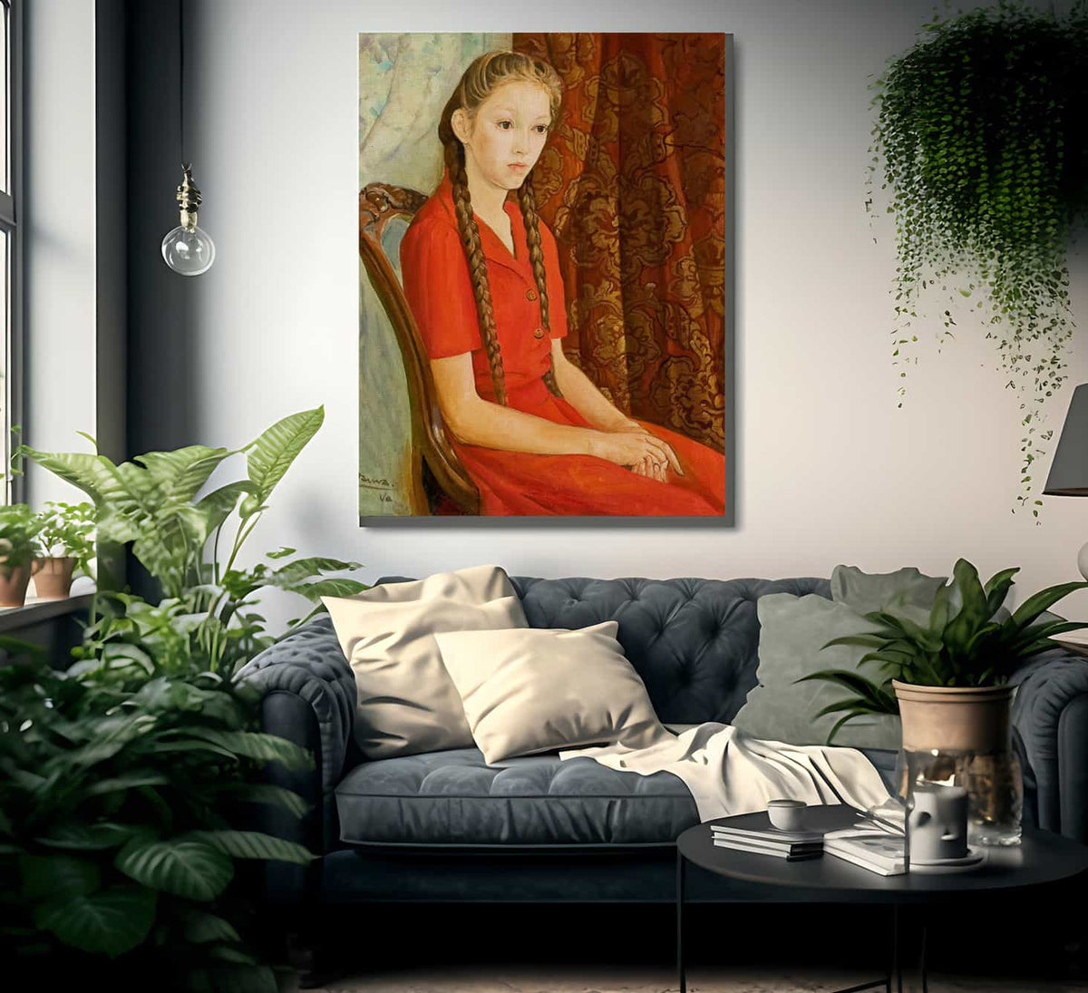 Martha At Thirteen By Pierre Daura Fine Art Print
