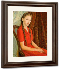 Martha At Thirteen By Pierre Daura Fine Art Print