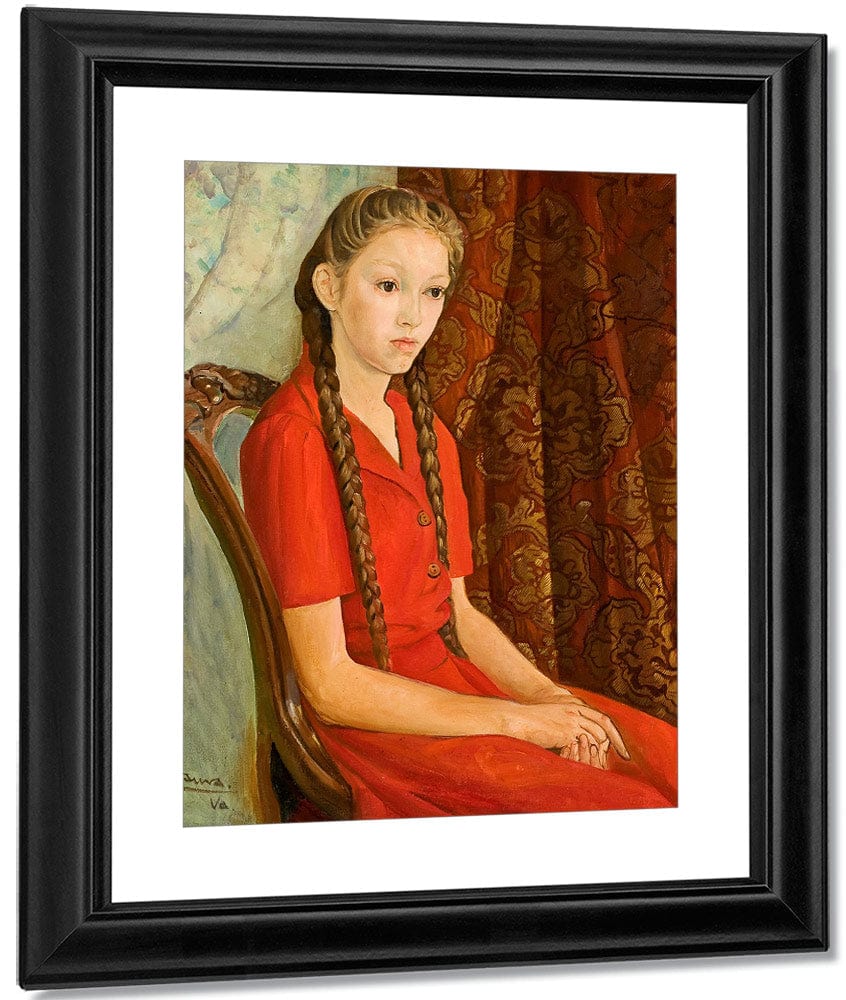 Martha At Thirteen By Pierre Daura Fine Art Print