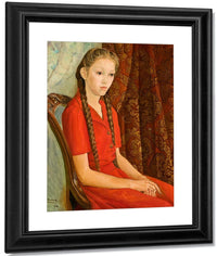 Martha At Thirteen By Pierre Daura Fine Art Print