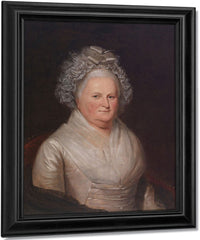 Martha Washington By Charles Willson Peale Fine Art Print