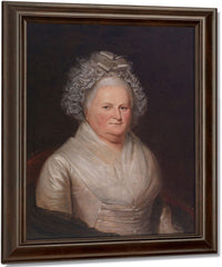 Martha Washington By Charles Willson Peale Fine Art Print