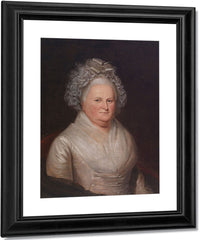 Martha Washington By Charles Willson Peale Fine Art Print