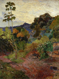 Martinique Landscape By Eugene Henri Paul Gauguin Fine Art Print