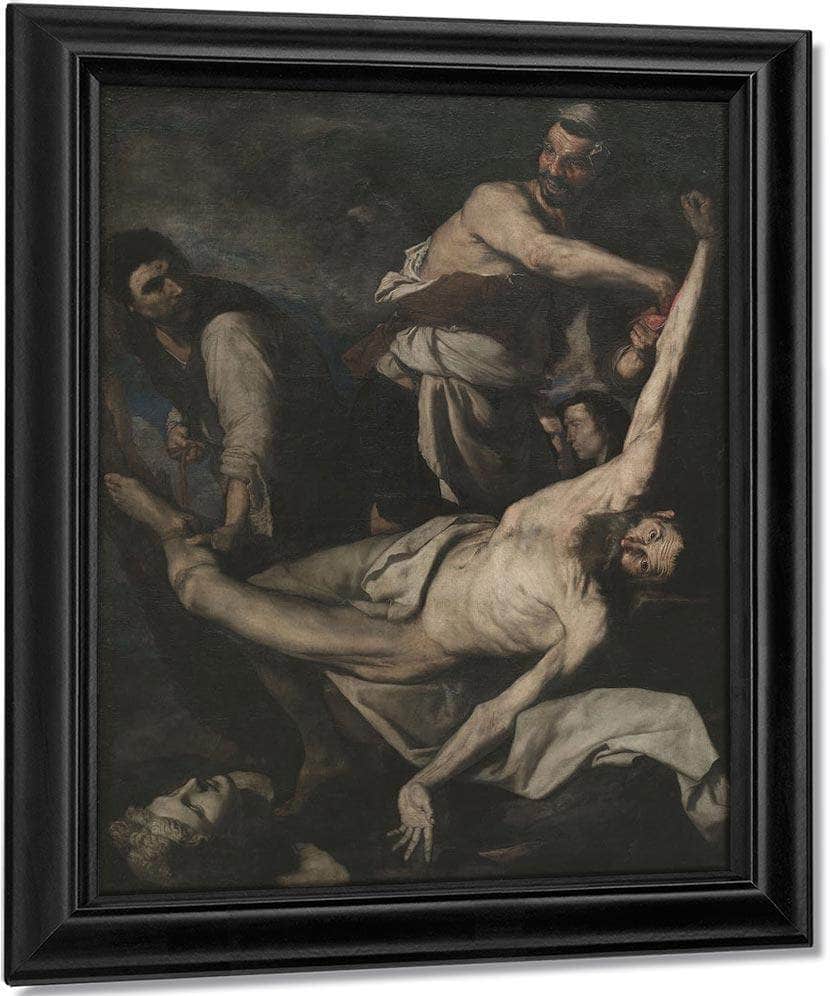 Martiri De Sant Bartomeu By Jusepe De Ribera Fine Art Print