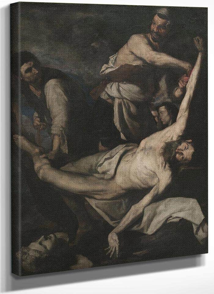 Martiri De Sant Bartomeu By Jusepe De Ribera Fine Art Print