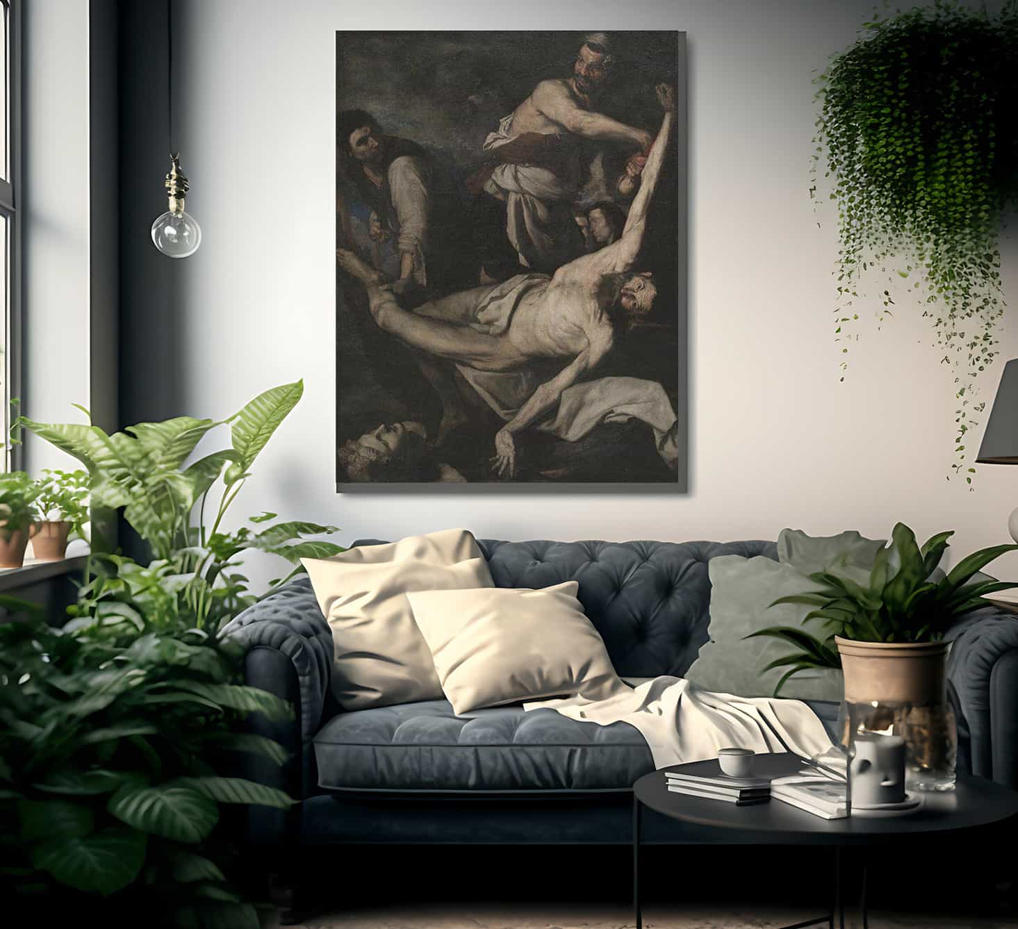 Martiri De Sant Bartomeu By Jusepe De Ribera Fine Art Print