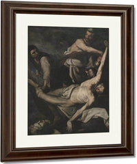 Martiri De Sant Bartomeu By Jusepe De Ribera Fine Art Print
