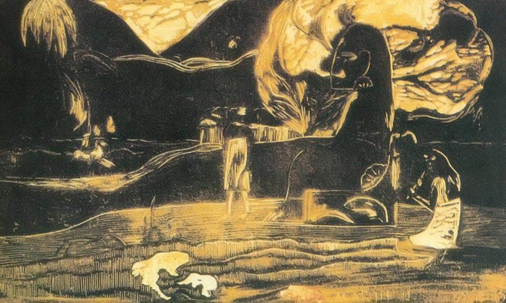 Maruru ( Satisfied) By Paul Gauguin Fine Art Print