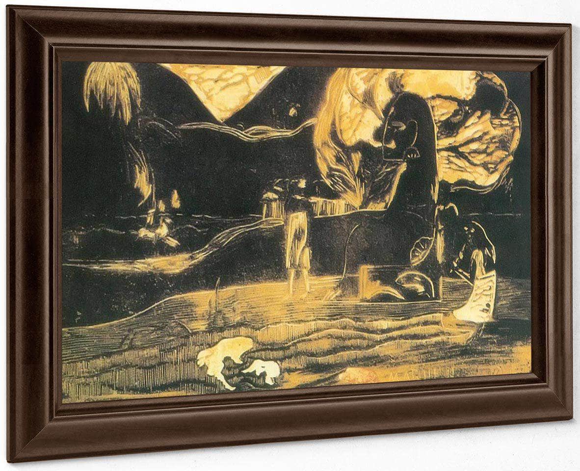 Maruru ( Satisfied) By Paul Gauguin Fine Art Print