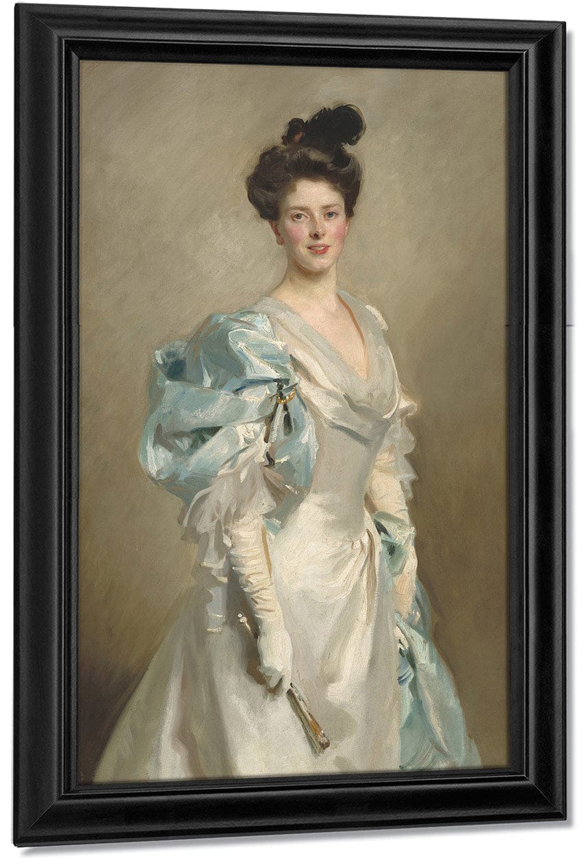 Mary Crowninshield Endicott Chamberlain (Mrs. Joseph Chamberlain) By John Singer Sargent Fine Art Print