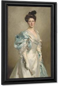 Mary Crowninshield Endicott Chamberlain (Mrs. Joseph Chamberlain) By John Singer Sargent Fine Art Print