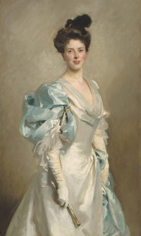 Mary Crowninshield Endicott Chamberlain (Mrs. Joseph Chamberlain) By John Singer Sargent Fine Art Print